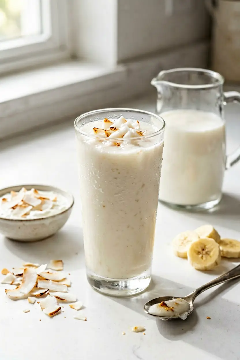 toasted coconut smoothie