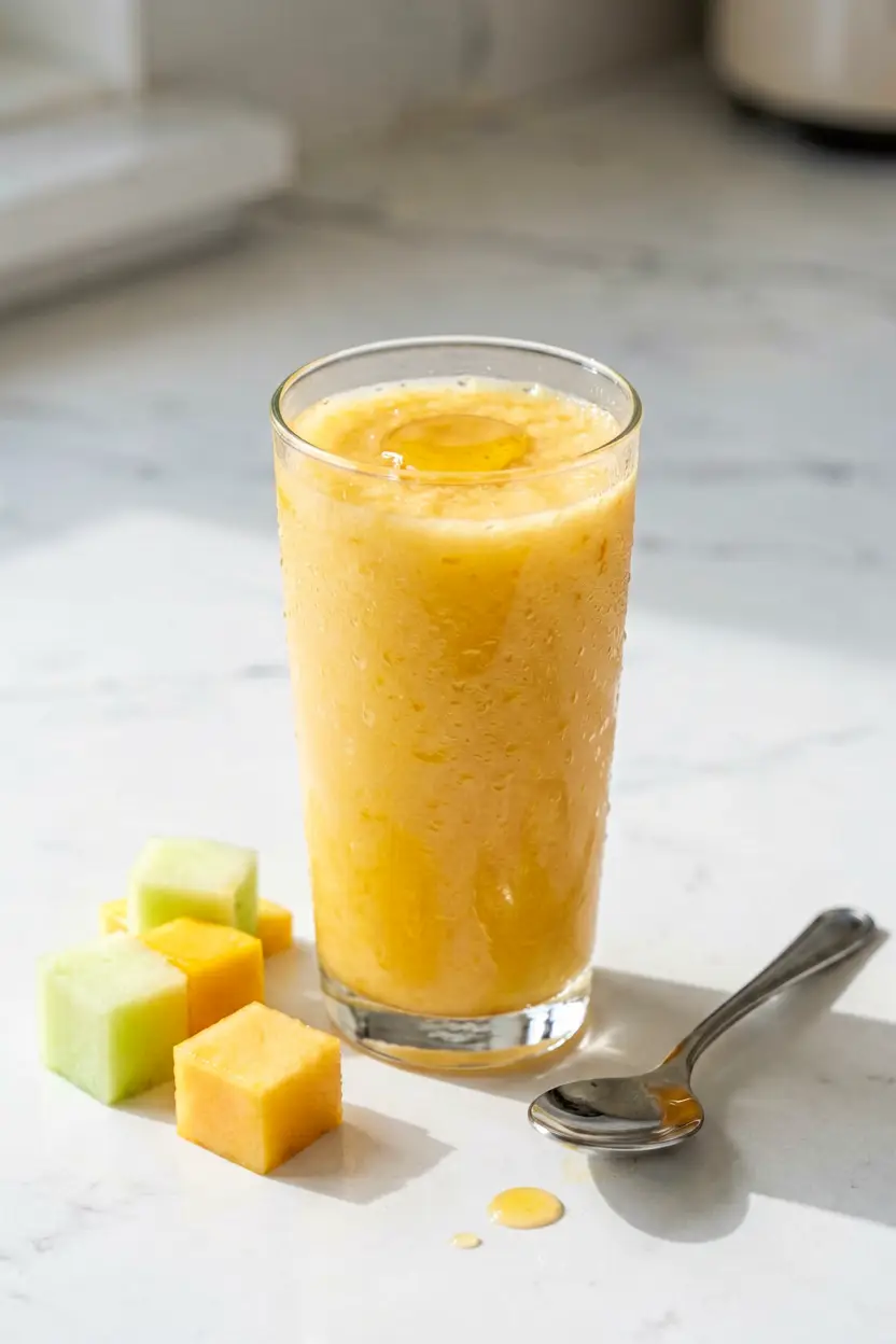 tropical melon smoothie