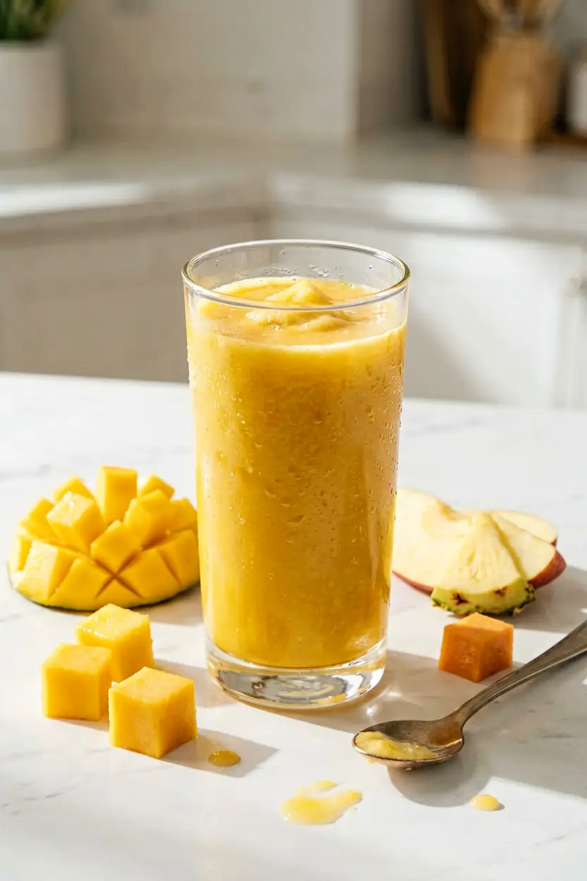 tropical organic smoothie