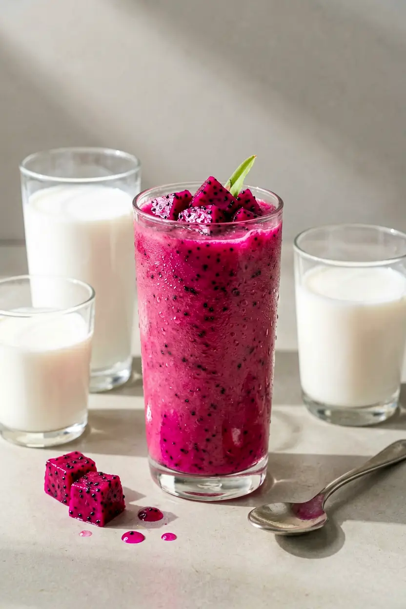turmeric dragon fruit smoothie