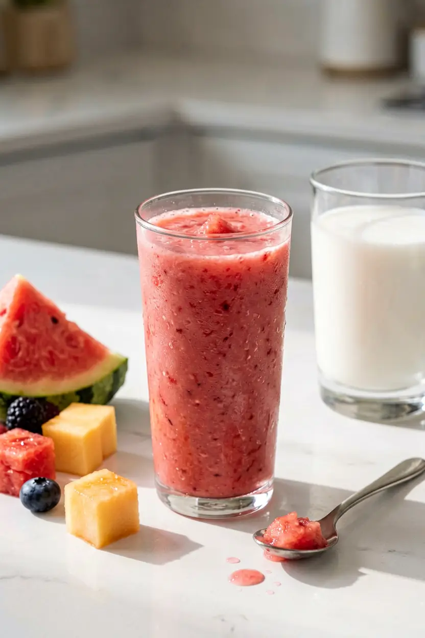 watermelon berry smoothie