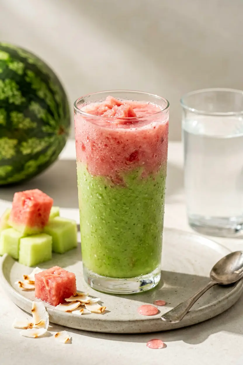 watermelon green smoothie
