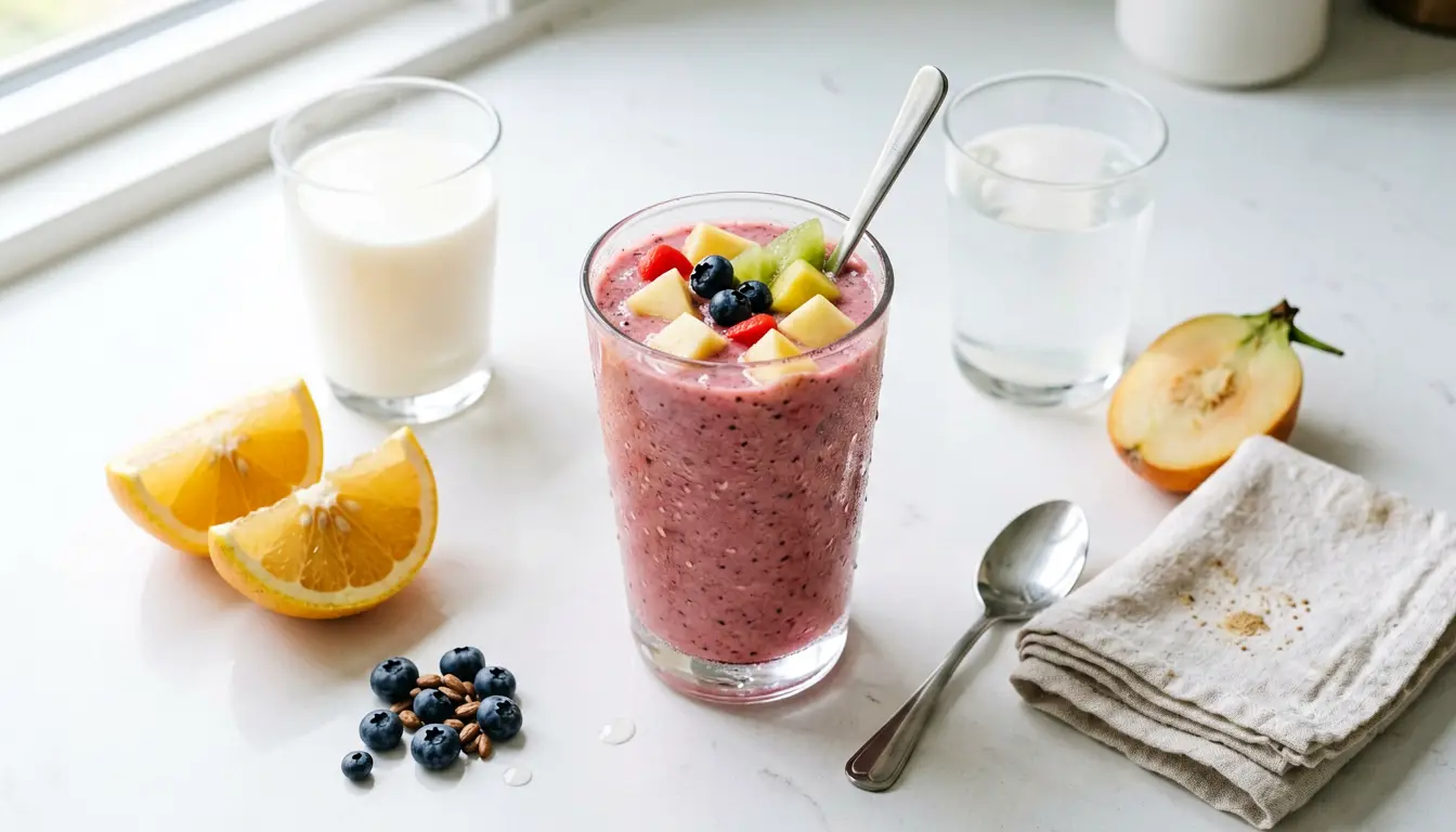 which is better for smoothies milk or water